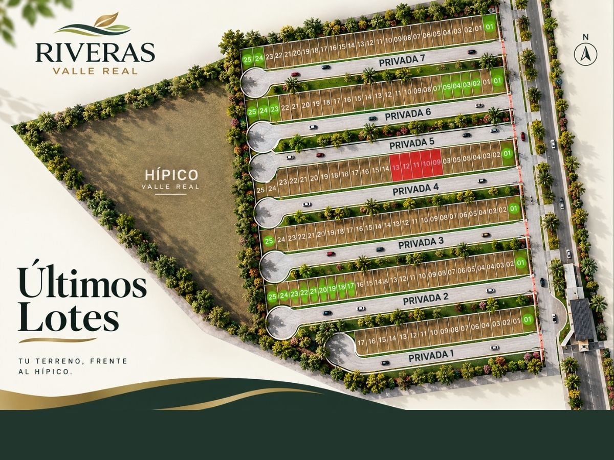Lotes urbanizados de 96 m²