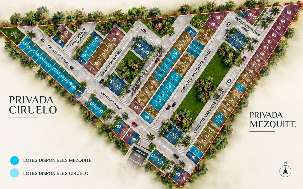 Vibranta 3, lotes urbanizados en Culiacán